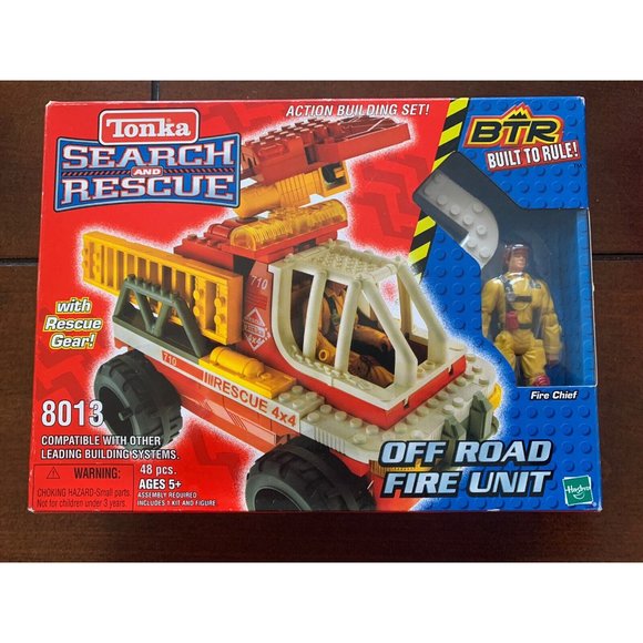 Hasbro Toys Tonka Search And Rescue Building Set 203 Off Road Fire